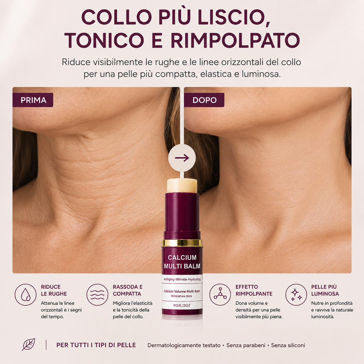 CALCIUM MULTI BALM™ - Balsamo Stick antirughe