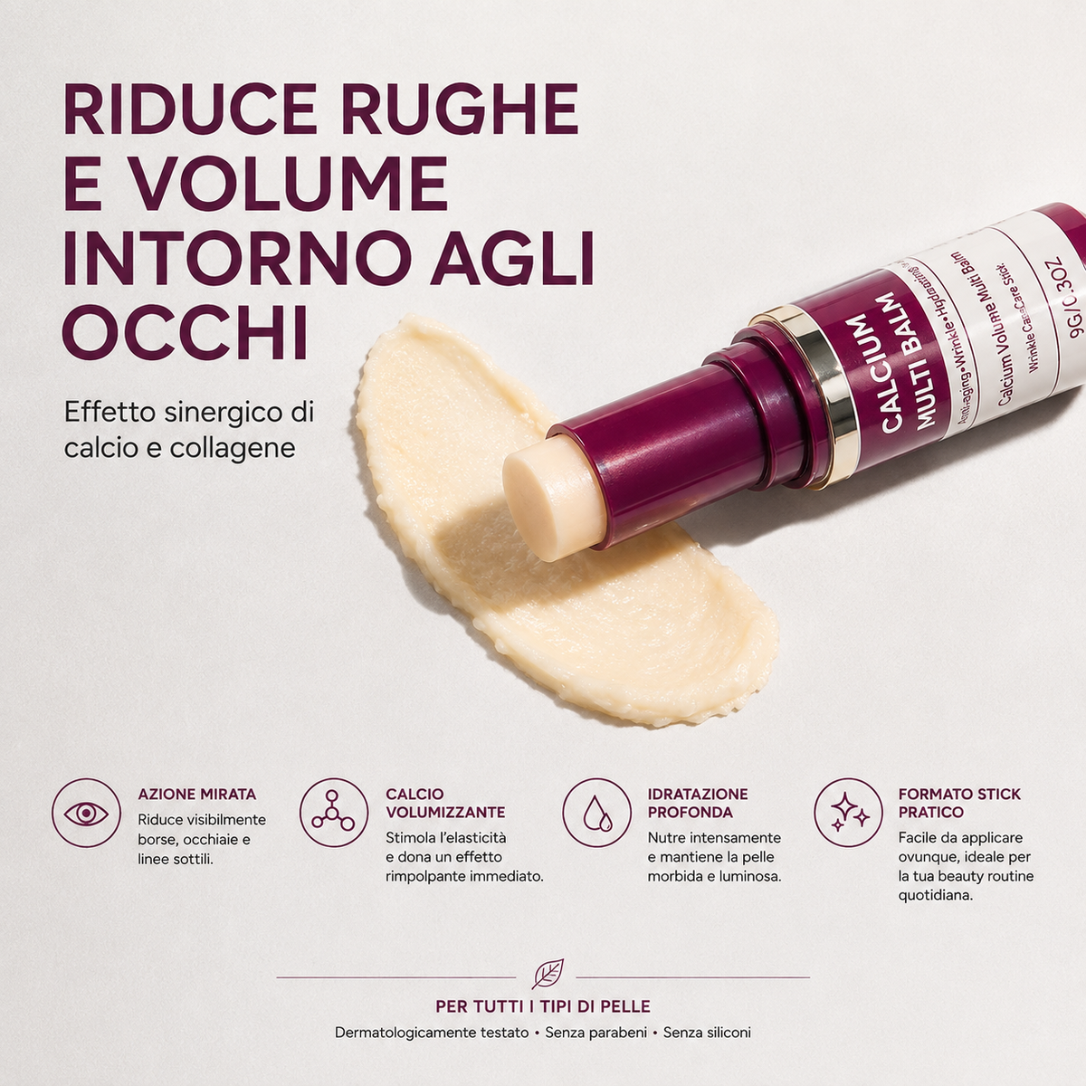 CALCIUM MULTI BALM™ - Balsamo Stick antirughe
