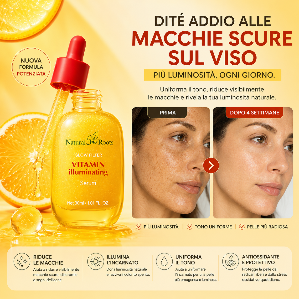Luce Pura™ - Siero Illuminante alla Vitamina C