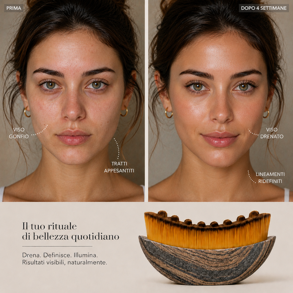 FaceSculpt Massage Brush - Spazzola per il Viso Effetto Lifting