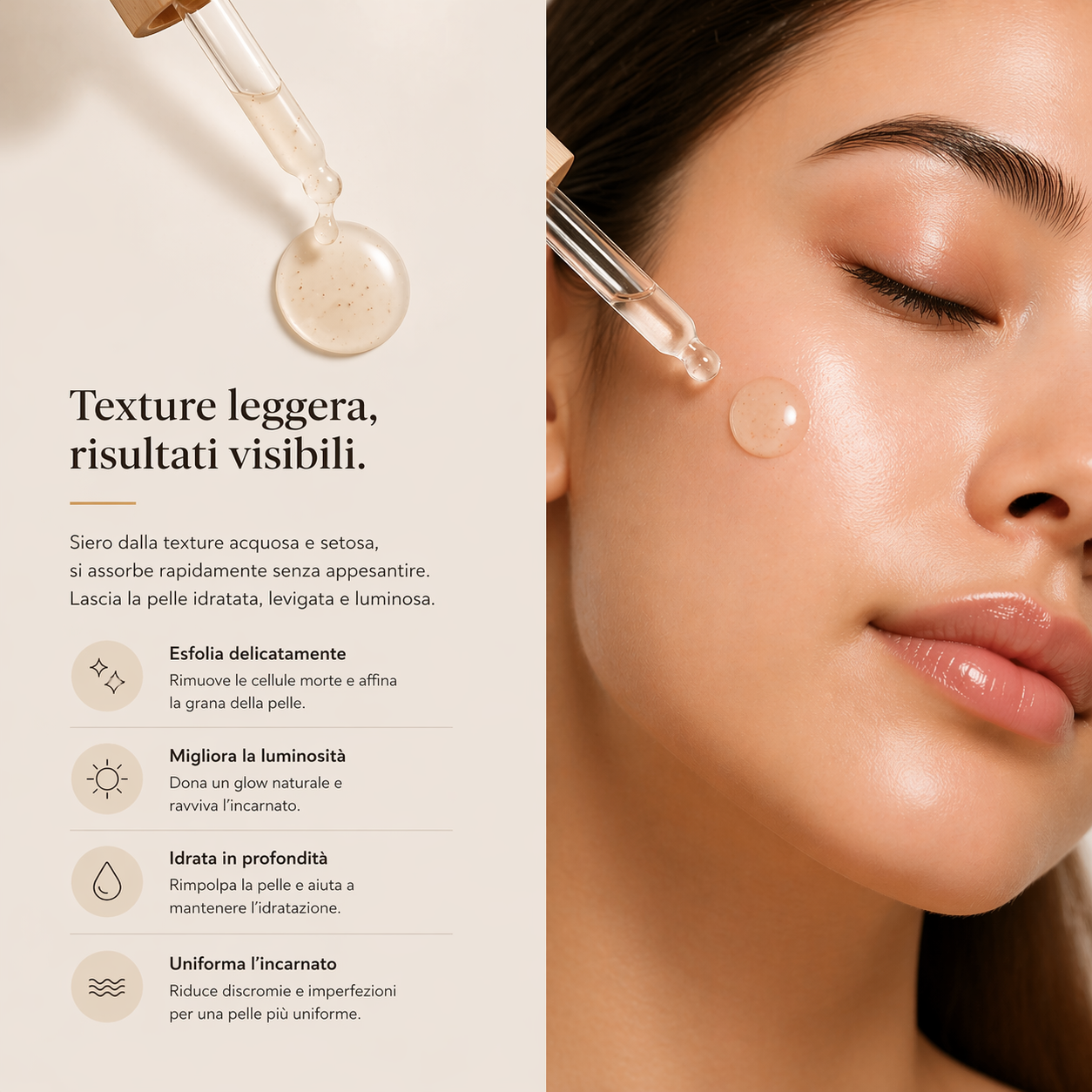 Esfoliante viso al riso - Siero Coreano EXFOLIANT RICE AMPOULE