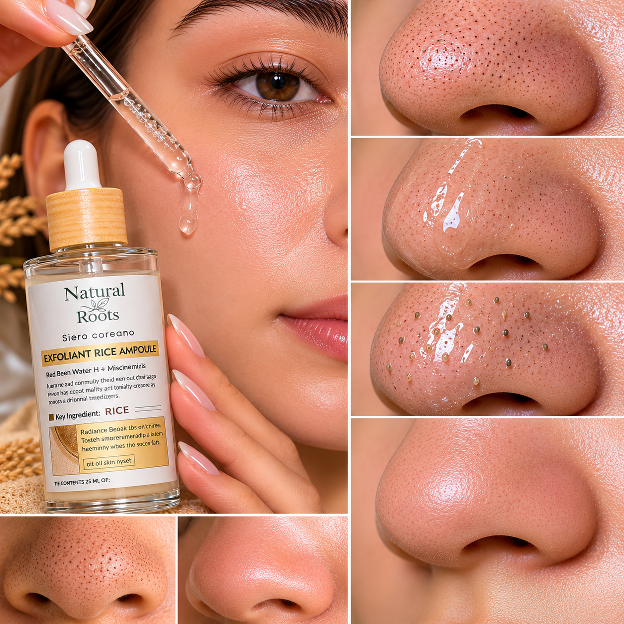 Esfoliante al riso - Siero Coreano EXFOLIANT RICE AMPOULE